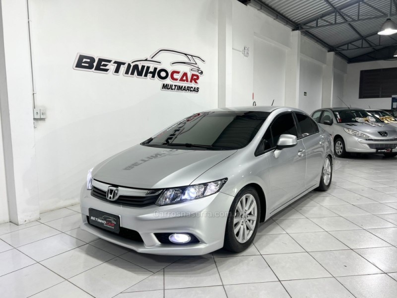 CIVIC 1.8 LXS 16V FLEX 4P MANUAL - 2014 - NOVO HAMBURGO