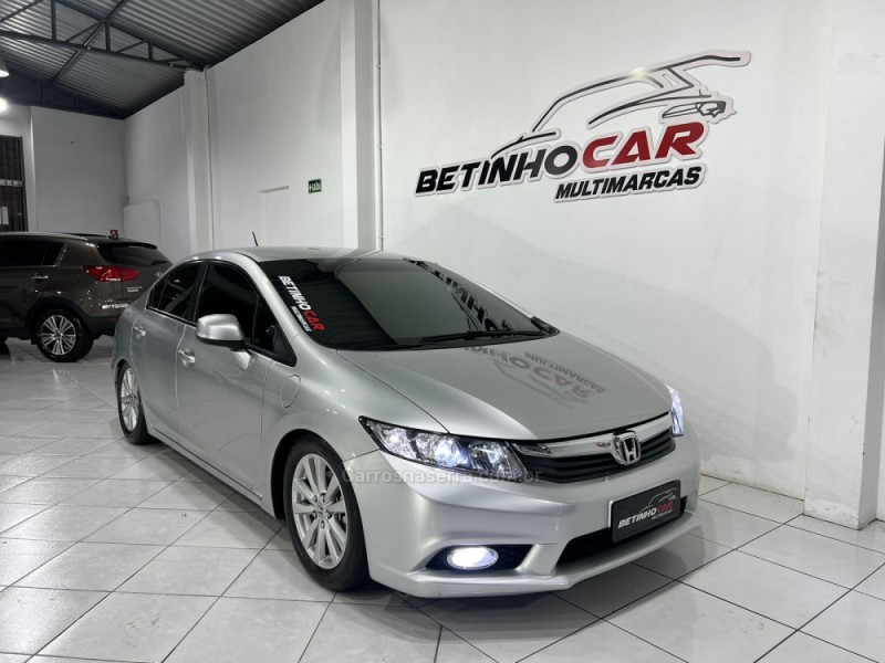 CIVIC 1.8 LXS 16V FLEX 4P MANUAL - 2014 - NOVO HAMBURGO