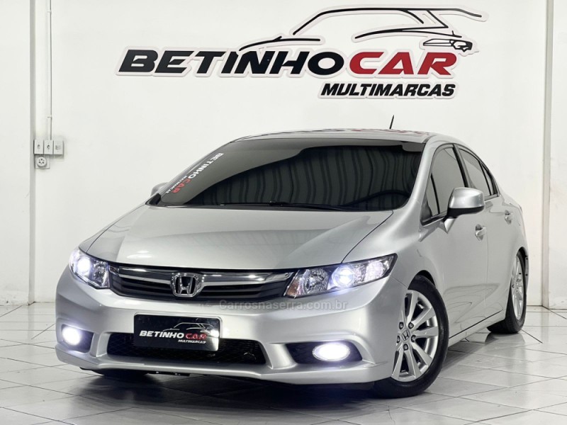 civic 1.8 lxs 16v flex 4p manual 2014 novo hamburgo