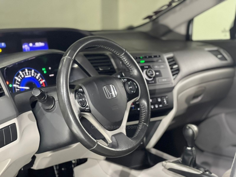 CIVIC 1.8 LXS 16V FLEX 4P MANUAL - 2014 - NOVO HAMBURGO