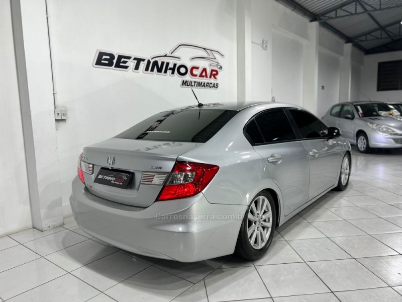 CIVIC 1.8 LXS 16V FLEX 4P MANUAL - 2014 - NOVO HAMBURGO