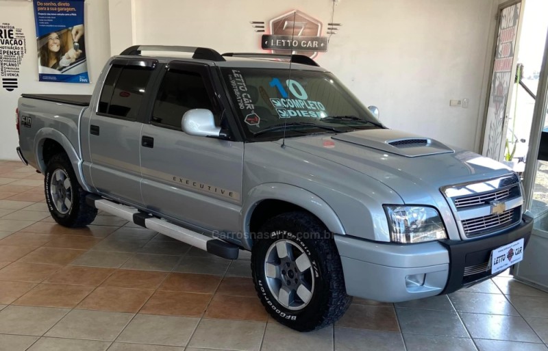 S10 2.8 EXECUTIVE 4X2 CD 12V TURBO ELECTRONIC INTERCOOLER DIESEL 4P MANUAL - 2010 - IGREJINHA