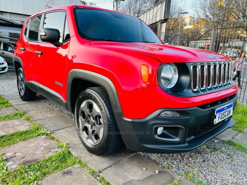 renegade 1.8 16v flex 4p automatico 2016 caxias do sul