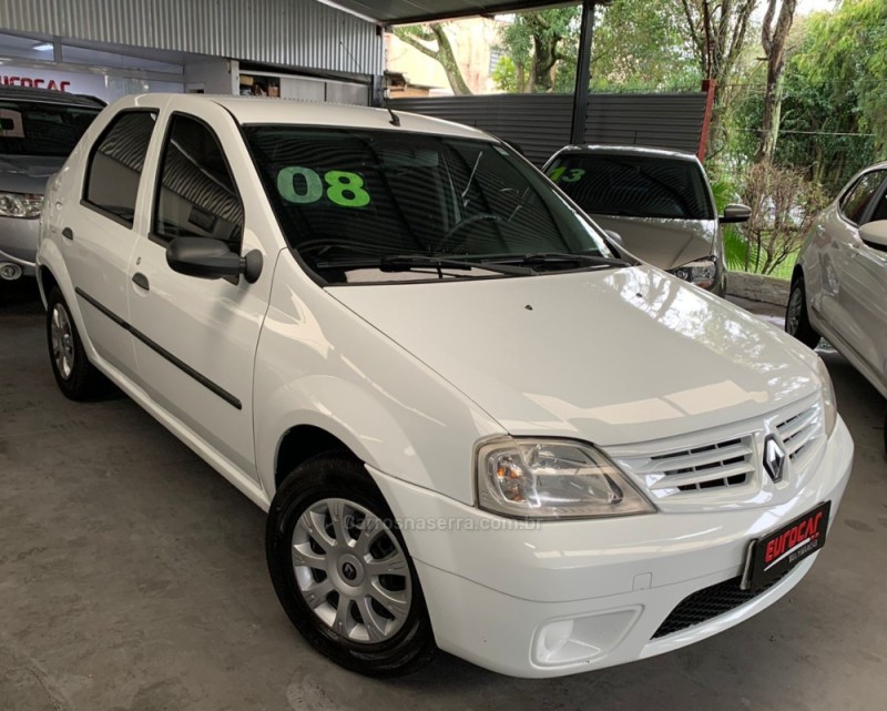 LOGAN 1.6 EXPRESSION 8V FLEX 4P MANUAL - 2008 - CAXIAS DO SUL