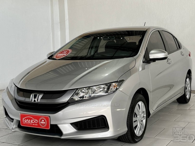 city 1.5 dx 16v flex 4p automatico 2016 estancia velha