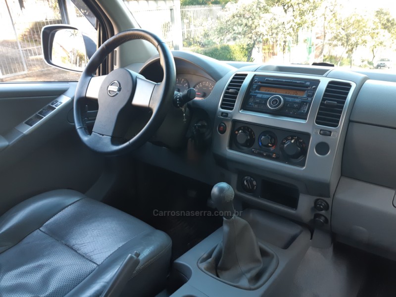 FRONTIER 2.5 LE 4X4 CD TURBO ELETRONIC DIESEL 4P MANUAL - 2010 - ESTâNCIA VELHA