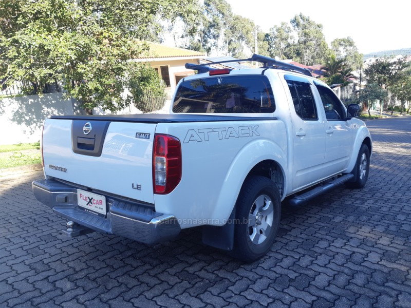 FRONTIER 2.5 LE 4X4 CD TURBO ELETRONIC DIESEL 4P MANUAL - 2010 - ESTâNCIA VELHA