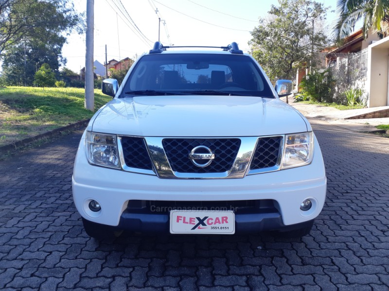 FRONTIER 2.5 LE 4X4 CD TURBO ELETRONIC DIESEL 4P MANUAL - 2010 - ESTâNCIA VELHA