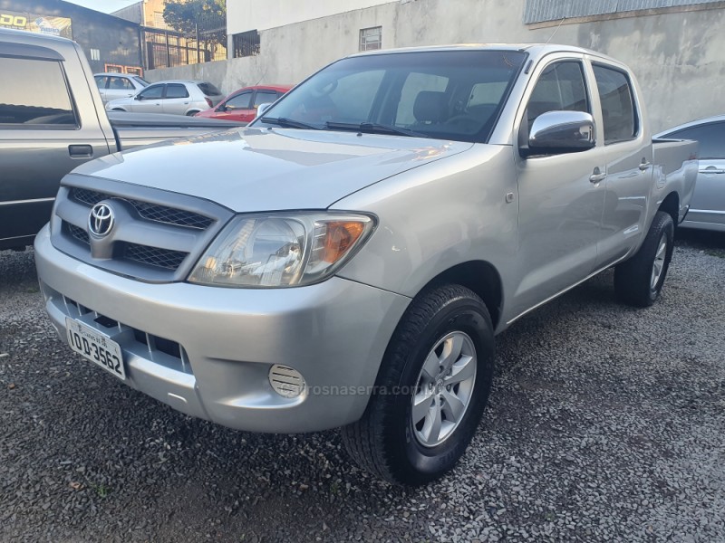 HILUX 2.5 4X4 CD 16V TURBO DIESEL 4P MANUAL - 2007 - CAXIAS DO SUL