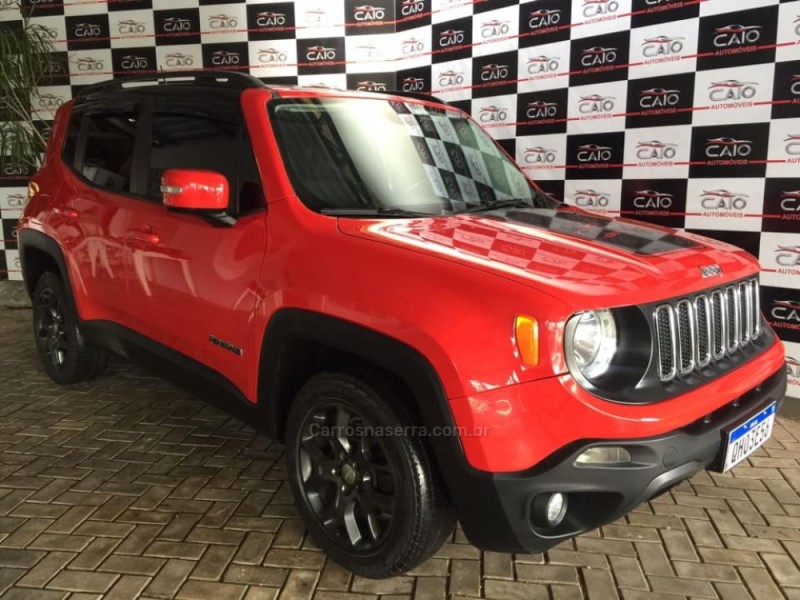 RENEGADE 2.0 16V TURBO DIESEL LONGITUDE 4P 4X4 AUTOMÁTICO - 2016 - TAQUARA