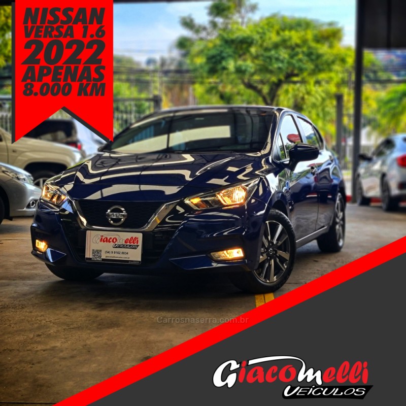 versa 1.6 advance 16v flex 4p automatico 2022 caxias do sul