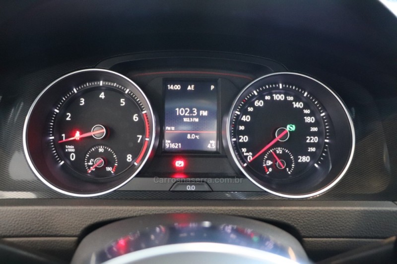 GOLF 2.0 TSI GTI 16V TURBO GASOLINA 4P AUTOMÁTICO - 2017 - CAXIAS DO SUL