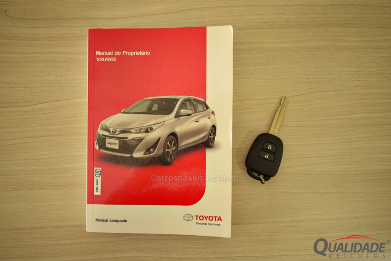 YARIS 1.3 16V FLEX XL MANUAL16 - 2019 - SANTA CRUZ DO SUL