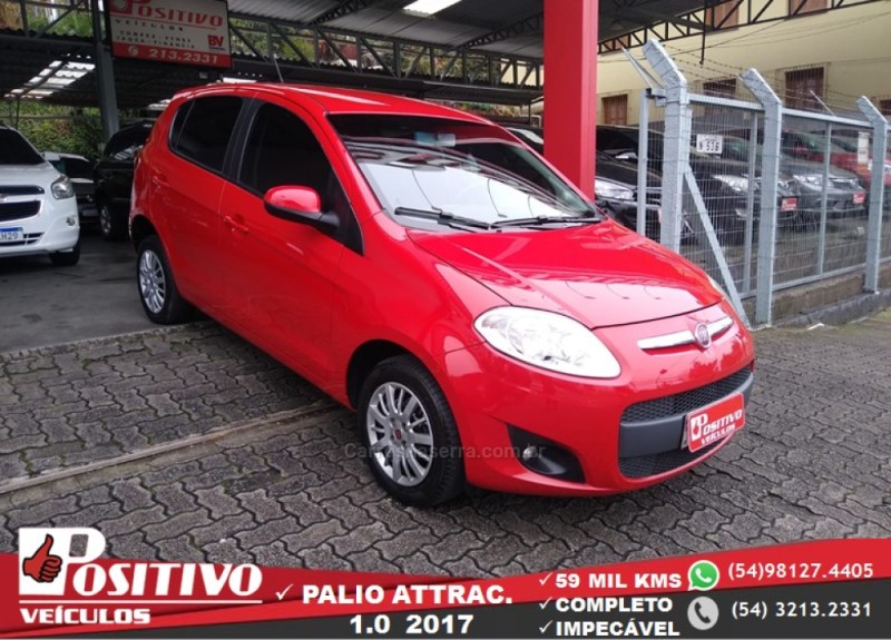 palio 1.0 mpi attractive 8v flex 4p manual 2017 caxias do sul