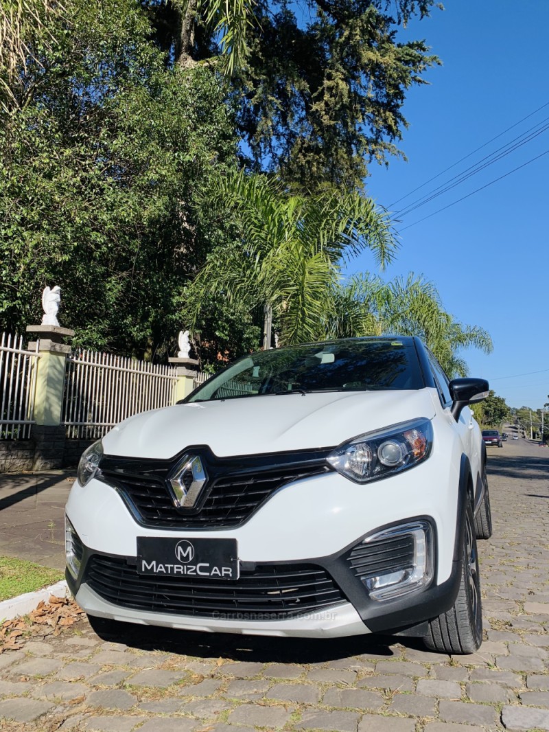 captur 1.6 16v flex intense automatico 2018 canela