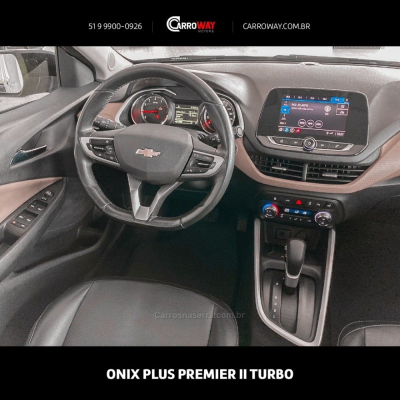 ONIX  1.0	PREMIER PLUS 12V TURBO FLEX 4P AUTOMÁTICO - 2020 - FELIZ