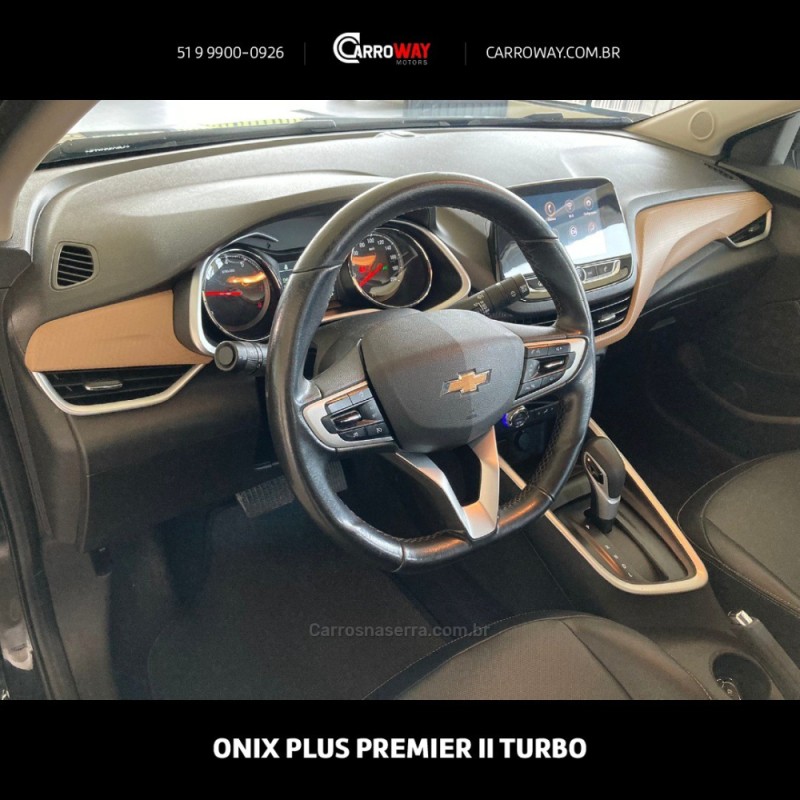 ONIX  1.0	PREMIER PLUS 12V TURBO FLEX 4P AUTOMÁTICO - 2020 - FELIZ