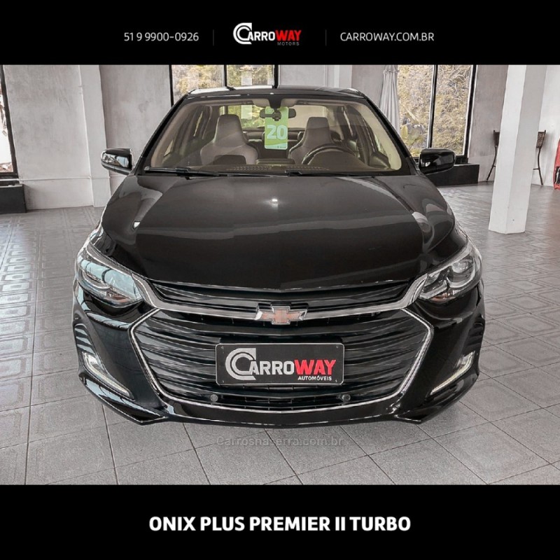 ONIX  1.0	PREMIER PLUS 12V TURBO FLEX 4P AUTOMÁTICO - 2020 - FELIZ