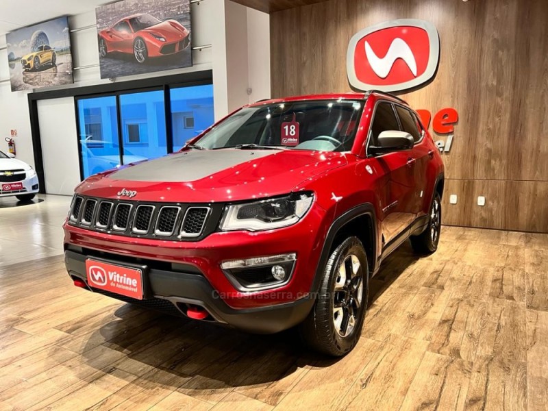 COMPASS 2.0 TRAILHAWK TD350 TURBO DIESEL 4X4 4P AUTOMÁTICO - 2018 - ERECHIM