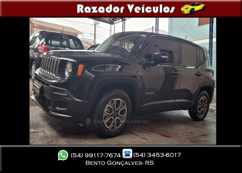 RENEGADE 1.8 16V FLEX 4P AUTOMÁTICO - 2017 - BENTO GONçALVES