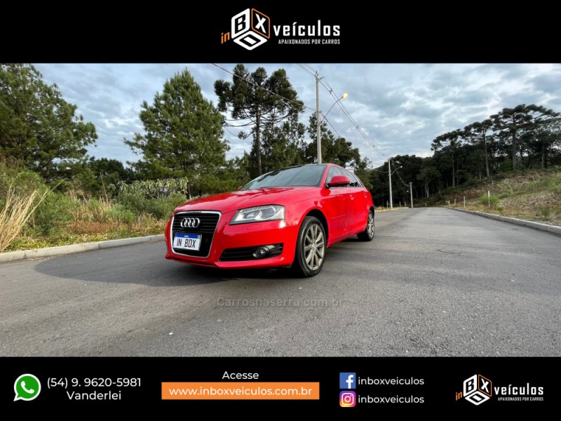 A3 2.0 TFSI SPORTBACK 16V GASOLINA 4P S-TRONIC