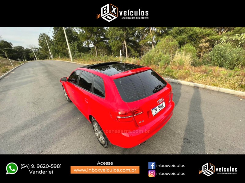 A3 2.0 TFSI SPORTBACK 16V GASOLINA 4P S-TRONIC - 2009 - GRAMADO