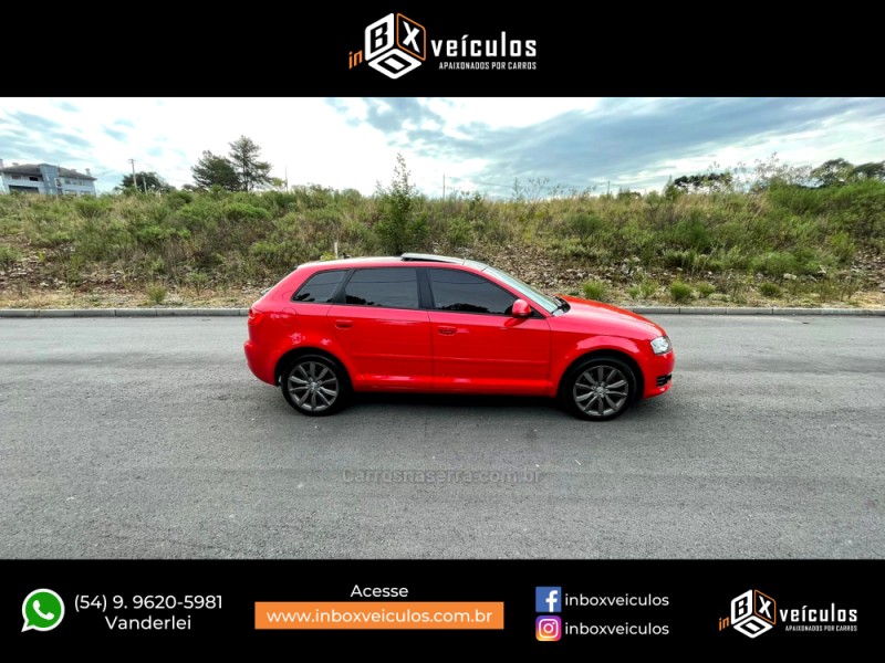 A3 2.0 TFSI SPORTBACK 16V GASOLINA 4P S-TRONIC - 2009 - GRAMADO