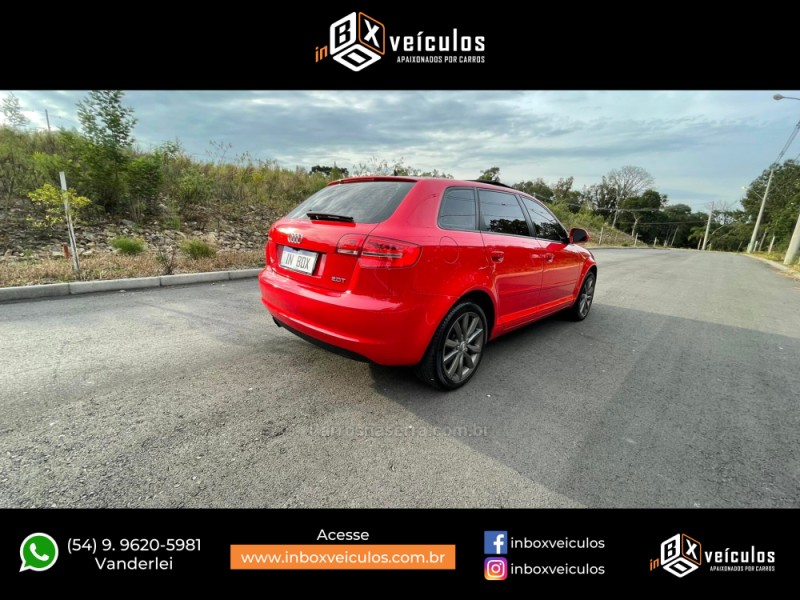 A3 2.0 TFSI SPORTBACK 16V GASOLINA 4P S-TRONIC - 2009 - GRAMADO