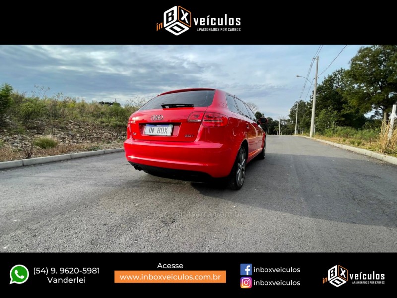A3 2.0 TFSI SPORTBACK 16V GASOLINA 4P S-TRONIC - 2009 - GRAMADO