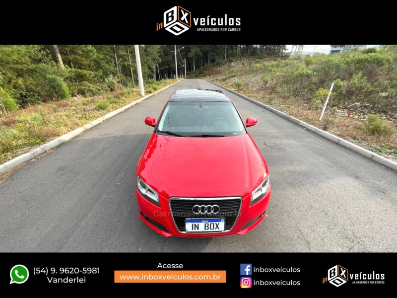 A3 2.0 TFSI SPORTBACK 16V GASOLINA 4P S-TRONIC - 2009 - GRAMADO