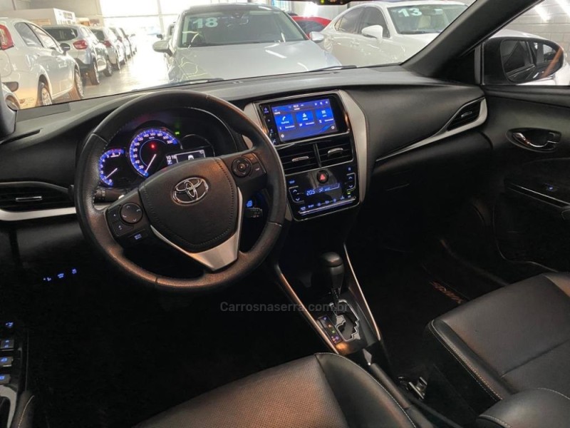 YARIS 1.5 XLS CONNECT 16V FLEX 4P AUTOMÁTICO - 2018 - ESTâNCIA VELHA