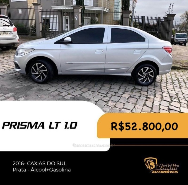 PRISMA 1.0 MPFI LT 8V FLEX 4P MANUAL - 2016 - CAXIAS DO SUL