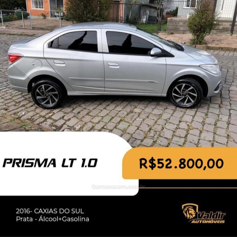 PRISMA 1.0 MPFI LT 8V FLEX 4P MANUAL - 2016 - CAXIAS DO SUL