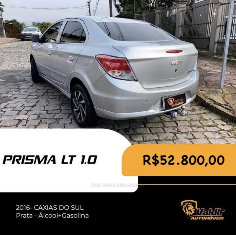 PRISMA 1.0 MPFI LT 8V FLEX 4P MANUAL - 2016 - CAXIAS DO SUL