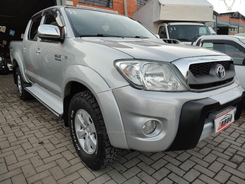 HILUX 3.0 SRV 4X4 CD 16V TURBO INTERCOOLER DIESEL 4P AUTOMÁTICO - 2011 - CAXIAS DO SUL