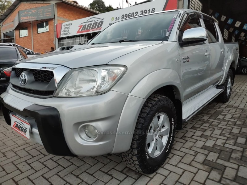 hilux 3.0 srv 4x4 cd 16v turbo intercooler diesel 4p automatico 2011 caxias do sul