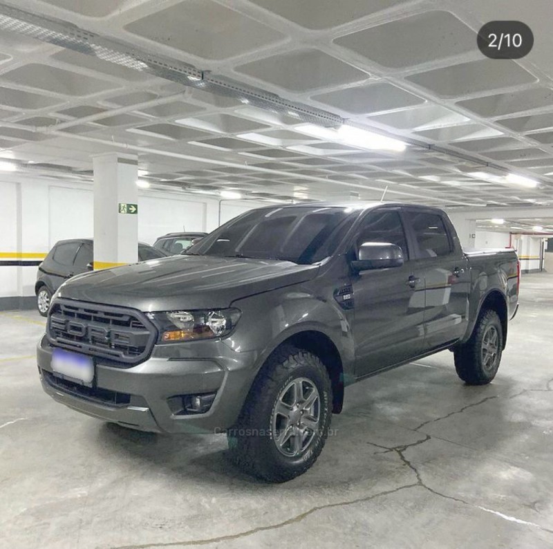 ranger 2.2 xls 4x4 cd 16v diesel 4p automatico 2021 nova prata