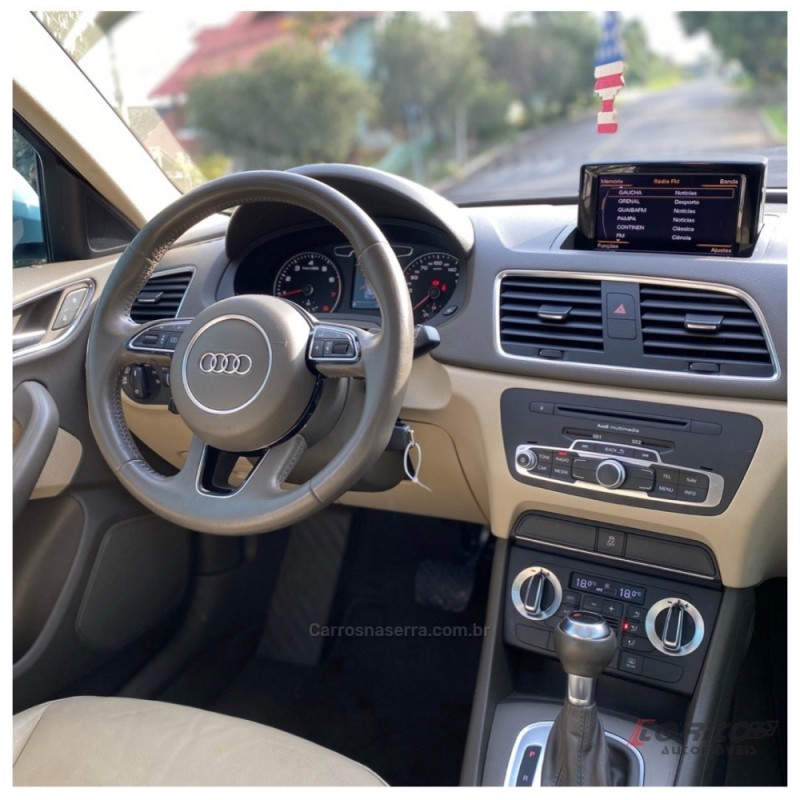 Q3 2.0 TFSI AMBIENTE QUATTRO 4P GASOLINA S TRONIC - 2014 - CAMPO BOM
