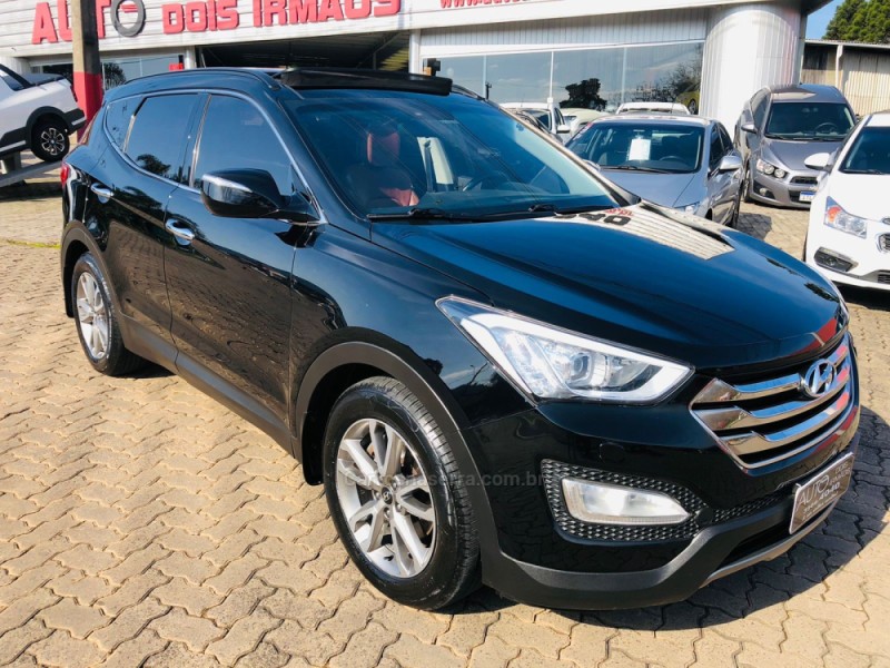 santa fe 3.3 mpfi 4x4 7 lugares v6 270cv gasolina 4p automatico 2014 dois irmaos