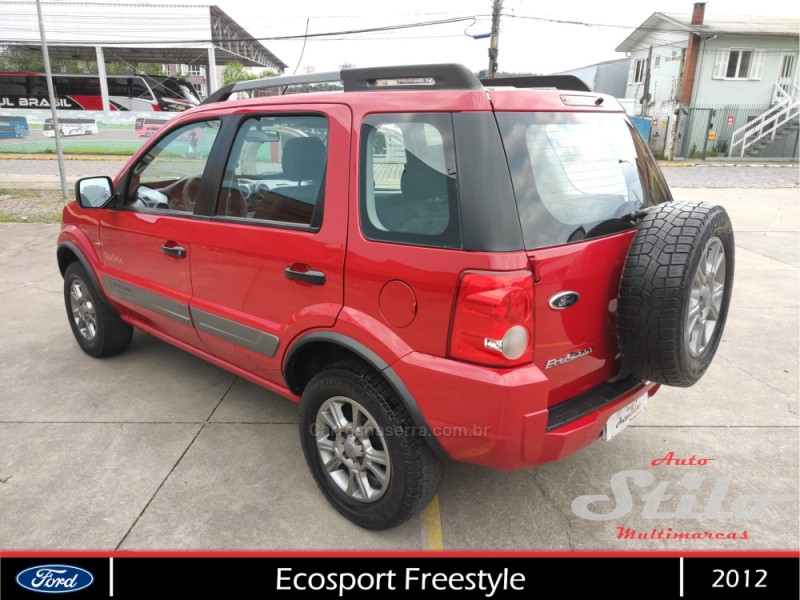 ECOSPORT 1.6 FREESTYLE 8V FLEX 4P MANUAL - 2012 - BENTO GONçALVES