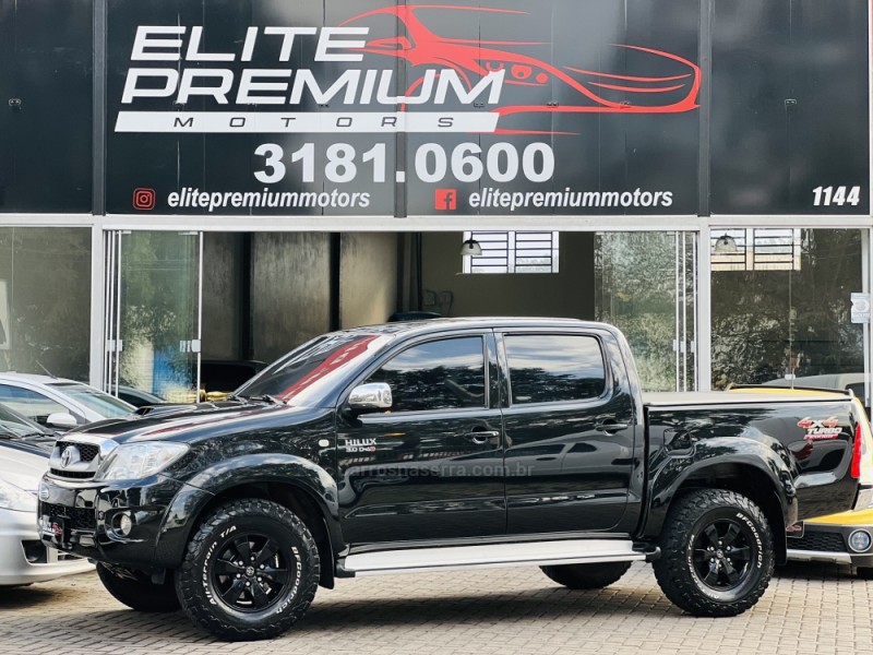 HILUX 3.0 SRV TOP 4X4 CD 16V TURBO INTERCOOLER DIESEL 4P AUTOMÁTICO - 2010 - ESTâNCIA VELHA