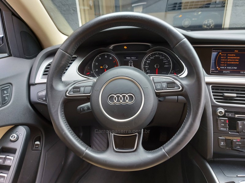 A4 2.0 TFSI ATTRACTION 180CV GASOLINA 4P MULTITRONIC - 2014 - NOVO HAMBURGO