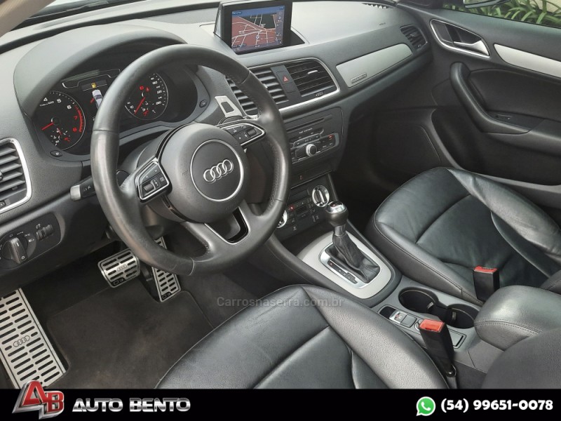 Q3 2.0 TFSI AMBITION QUATTRO 4P GASOLINA S TRONIC - 2014 - BENTO GONçALVES