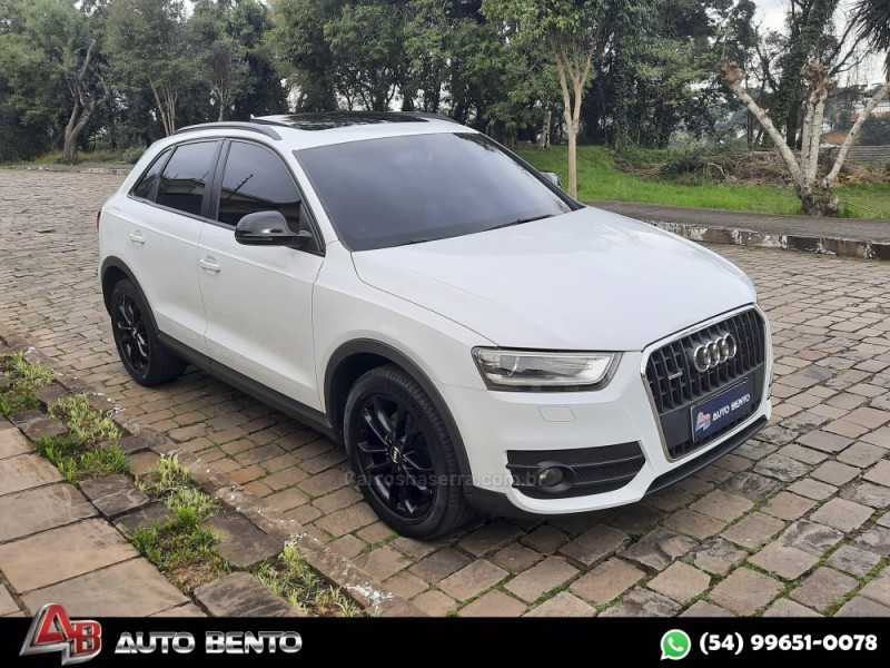Q3 2.0 TFSI AMBITION QUATTRO 4P GASOLINA S TRONIC - 2014 - BENTO GONçALVES
