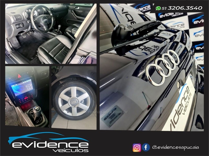A3 1.8 20V 180CV TURBO GASOLINA 4P MANUAL - 2005 - SAPUCAIA DO SUL