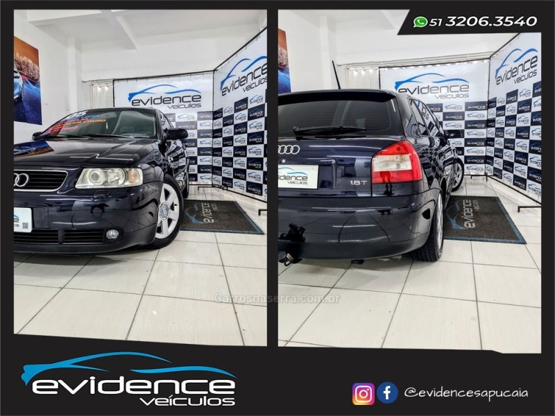 A3 1.8 20V 180CV TURBO GASOLINA 4P MANUAL - 2005 - SAPUCAIA DO SUL