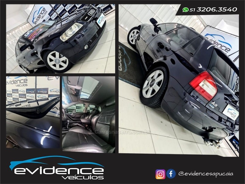 A3 1.8 20V 180CV TURBO GASOLINA 4P MANUAL - 2005 - SAPUCAIA DO SUL