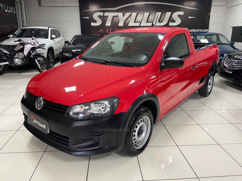 saveiro 1.6 mi startline cs 8v flex 2p manual 2015 estancia velha