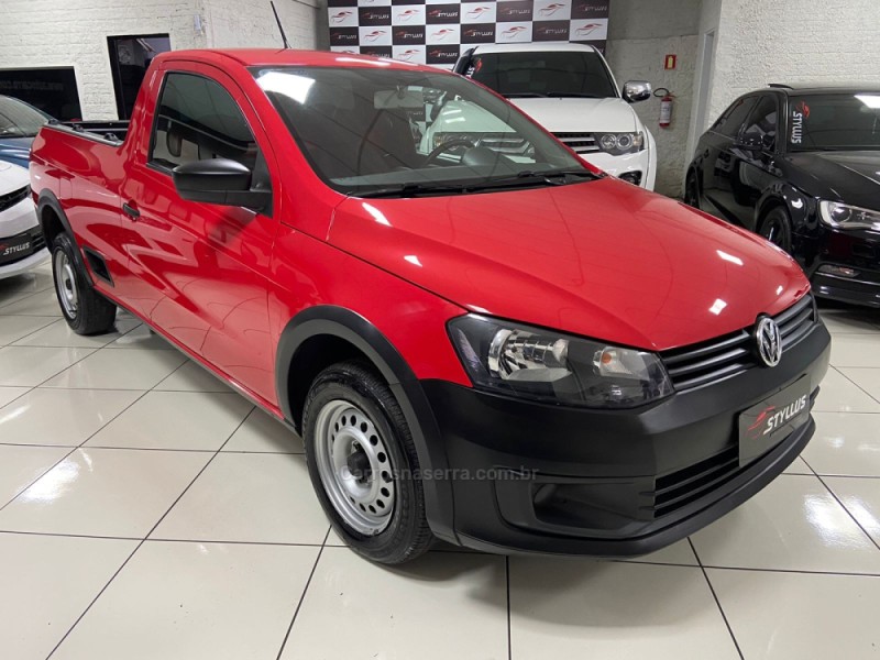 SAVEIRO 1.6 MI STARTLINE CS 8V FLEX 2P MANUAL - 2015 - ESTâNCIA VELHA
