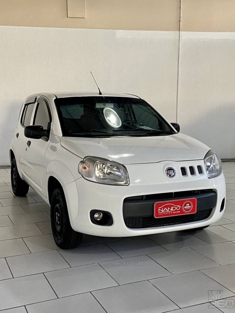 UNO 1.0 EVO VIVACE 8V FLEX 4P MANUAL - 2013 - ESTâNCIA VELHA